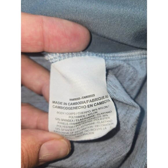 Nike Golf Dri-Fit Mens Gray Long Sleeve V-Neck Shirt XL - Picture 5 of 8